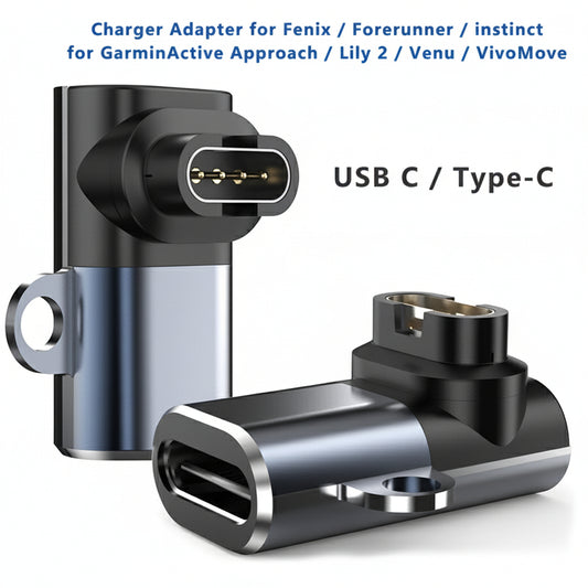 Mini Type-C Charger Adapter for Garmin – New Models Compatible
