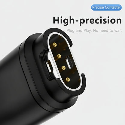 High-precision contactor with 'Precise Contactor' branding on a light gray background